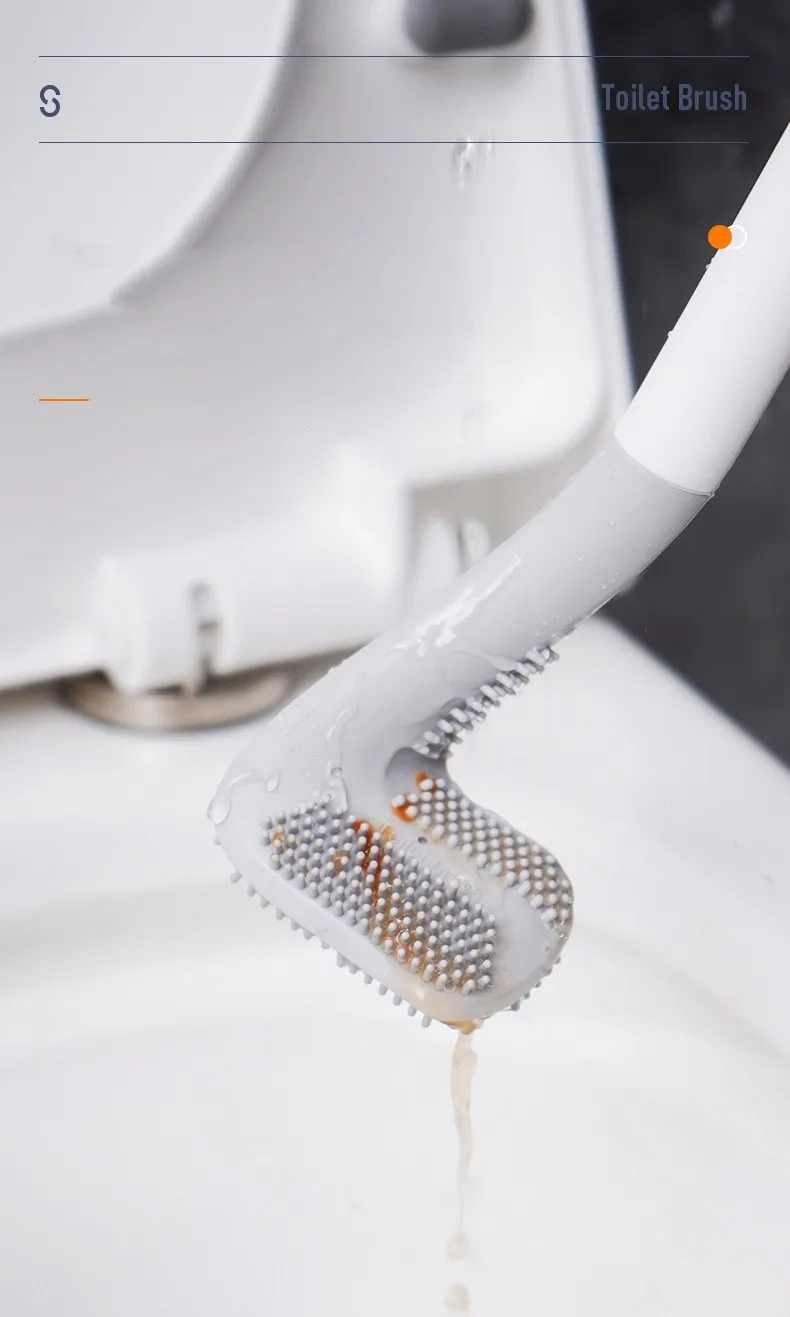 FlexiBrush- Golf Head Silicone Toilet Brush
