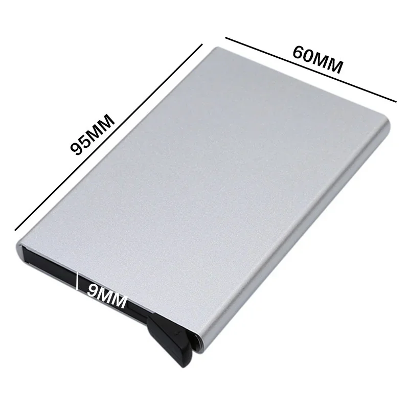 SecureVault Anti-Theft Aluminium Card Holder