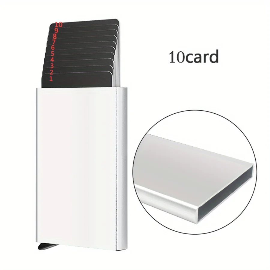 SecureVault Anti-Theft Aluminium Card Holder