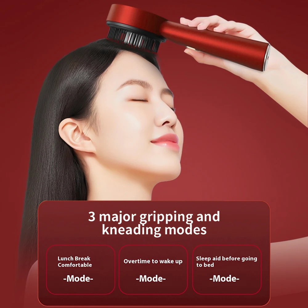 RevitaGlow Electric Scalp Massager – Boost Hair Growth & Relaxation!
