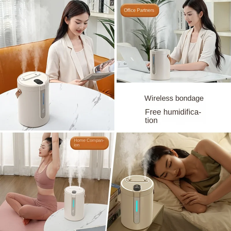 AquaGlow- 2.5L Wireless Aromatherapy Humidifier