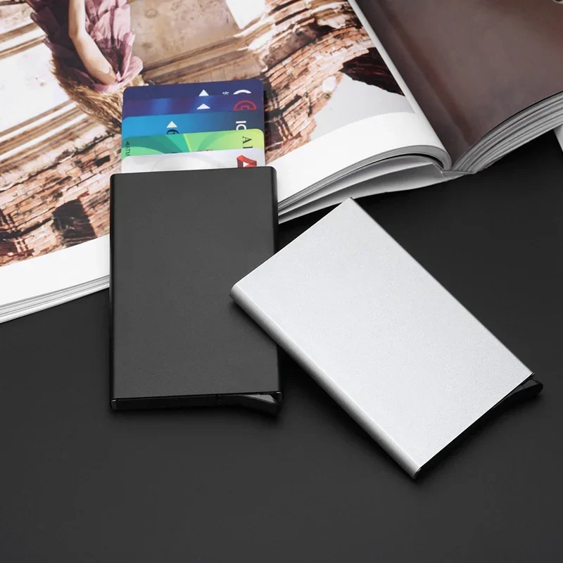 SecureVault Anti-Theft Aluminium Card Holder