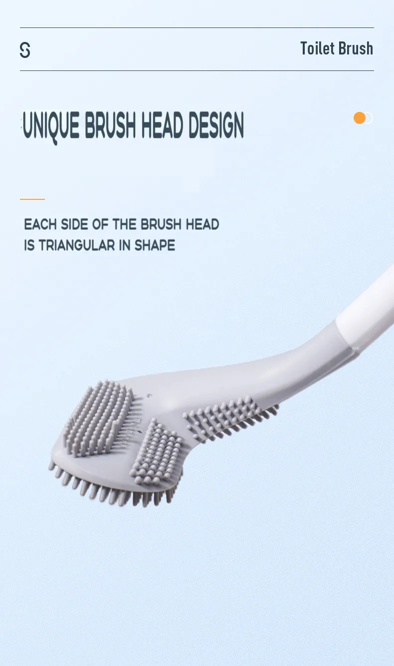 FlexiBrush- Golf Head Silicone Toilet Brush