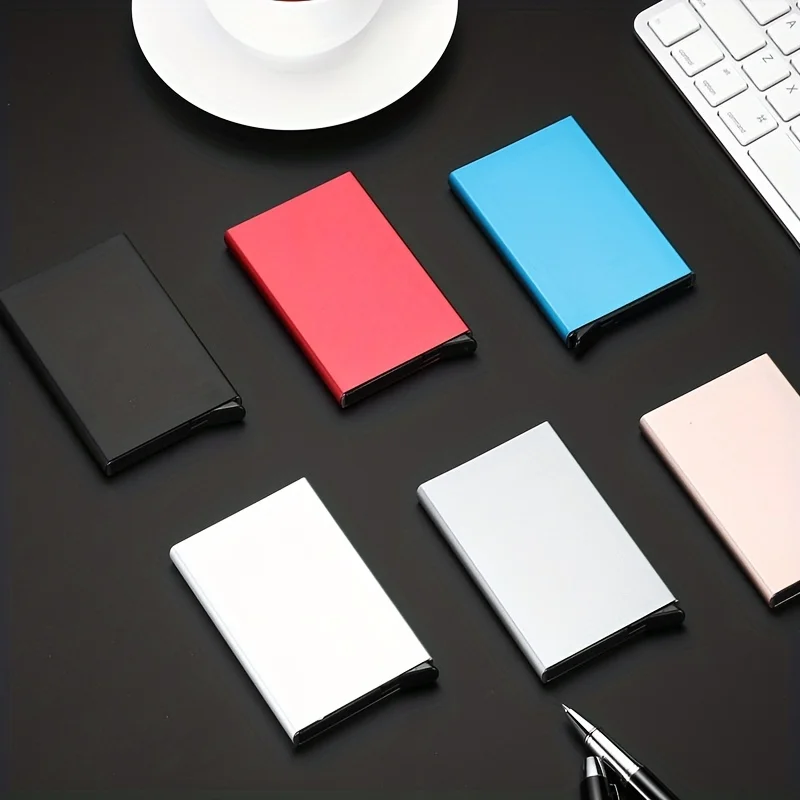 SecureVault Anti-Theft Aluminium Card Holder