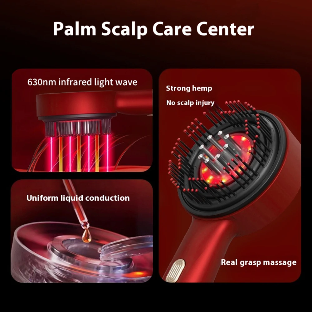 RevitaGlow Electric Scalp Massager – Boost Hair Growth & Relaxation!