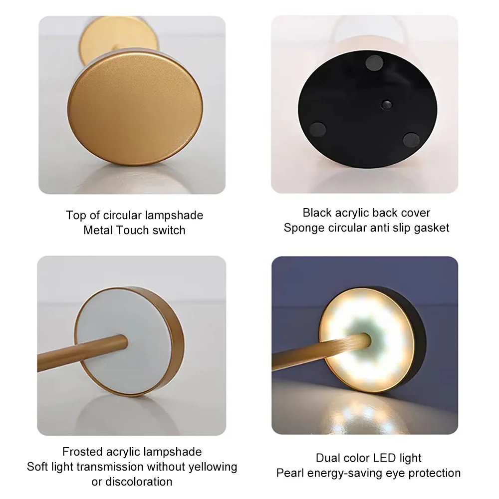 GlowEase|  3-Color Bedside Lamp
