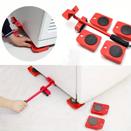 MoverPro 5-Piece Heavy Duty Furniture Lifter and Roller Set