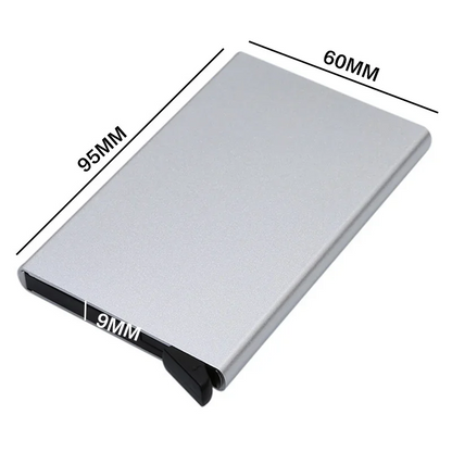 SecureVault Anti-Theft Aluminium Card Holder