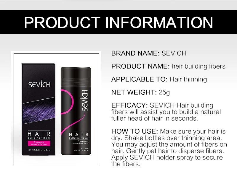 ThickFX Hair Building Fibers – Instantly Fuller, Thicker Hair!