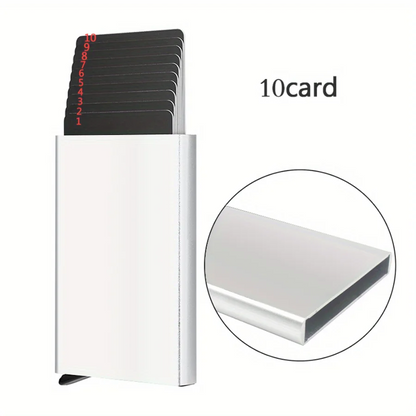 SecureVault Anti-Theft Aluminium Card Holder