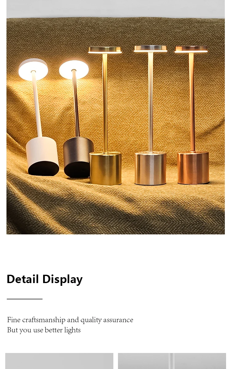 LumiGlow -Touch Sensor LED Lamp | 3 colors