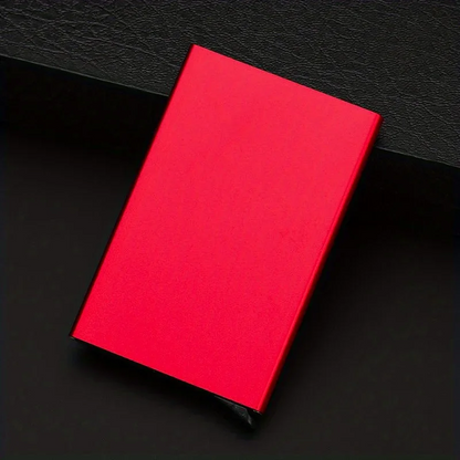 SecureVault Anti-Theft Aluminium Card Holder